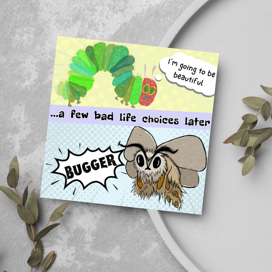 Very Hungry Caterpillar Card