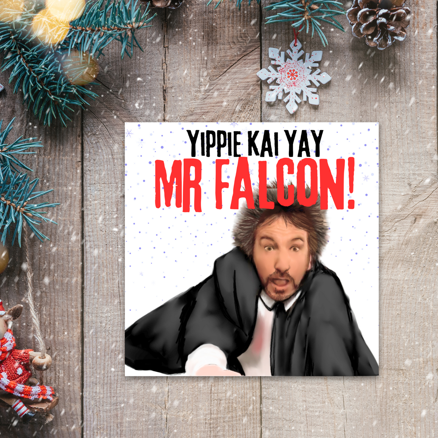 Die Hard Christmas Card, Yippee Kai Yay