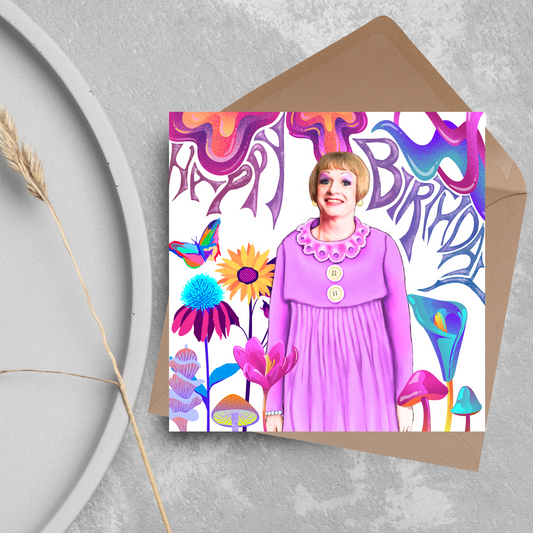 Grayson Perry Birthday Card, Art Card, Grayson Perrys Art Club, Surrealist Birthday Card