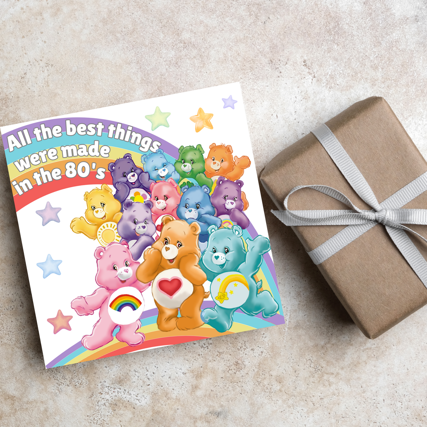 Care Bears 40th Birthday Card