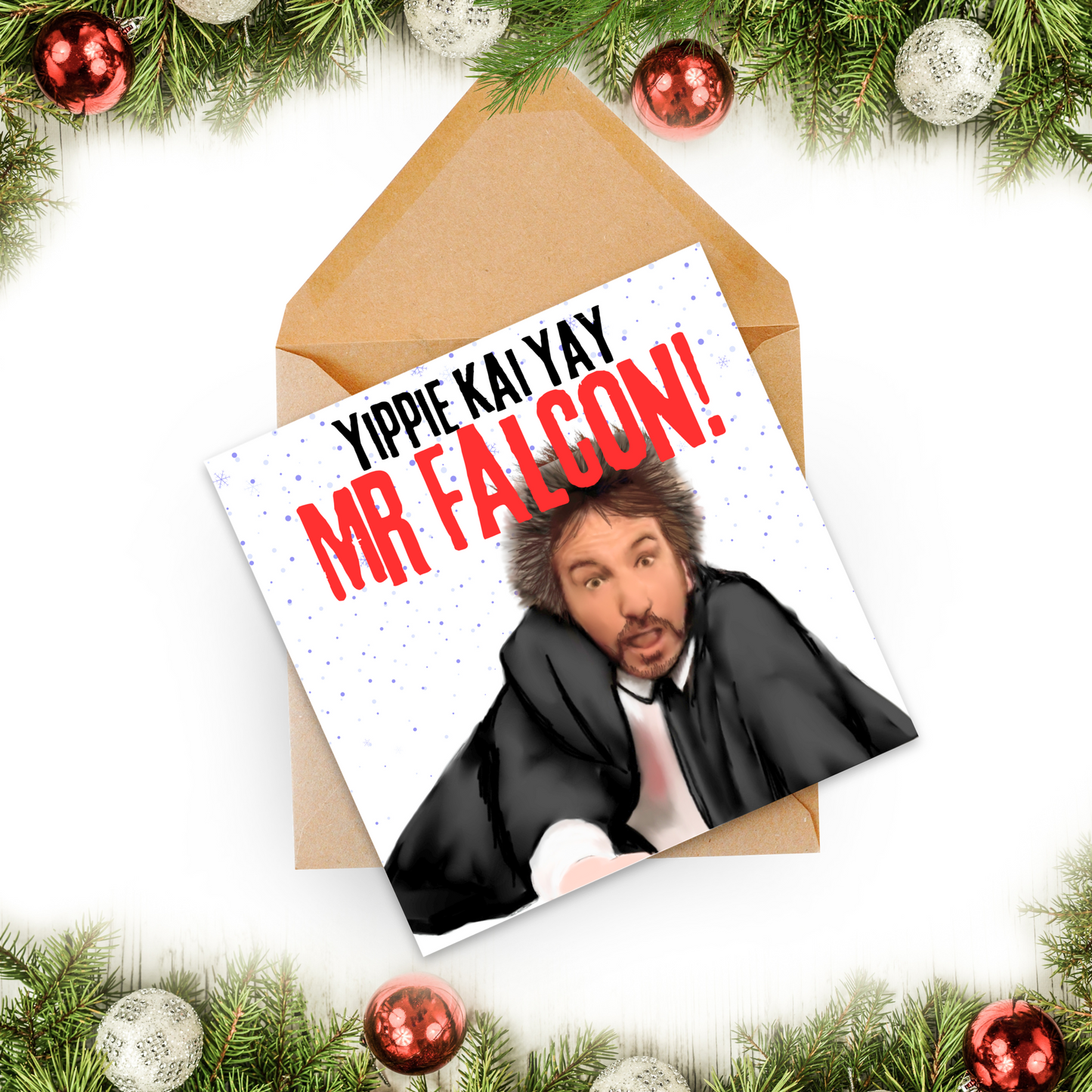 Die Hard Christmas Card, Yippee Kai Yay