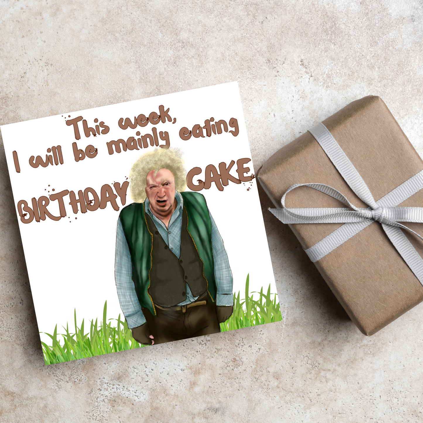 The Fast Show Birthday Card, Jessie the Farmer, This week I have been mainly