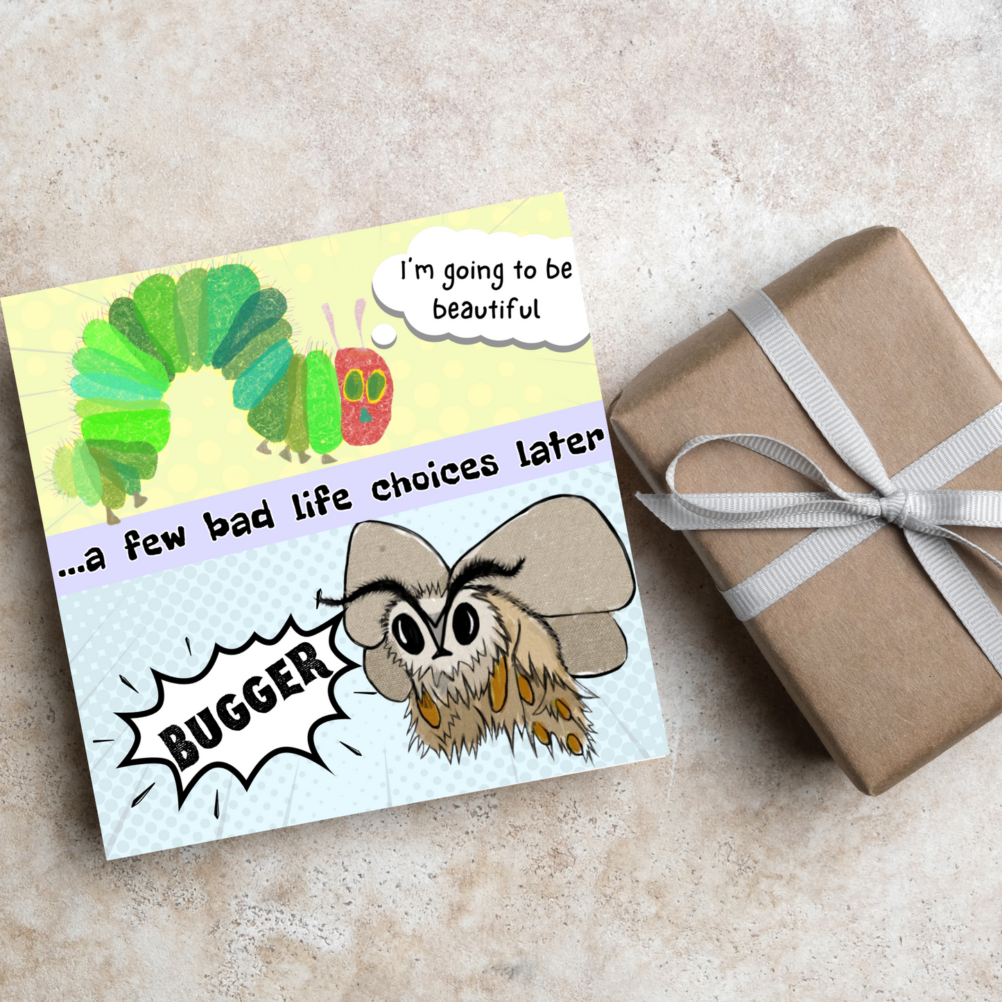 Very Hungry Caterpillar Card