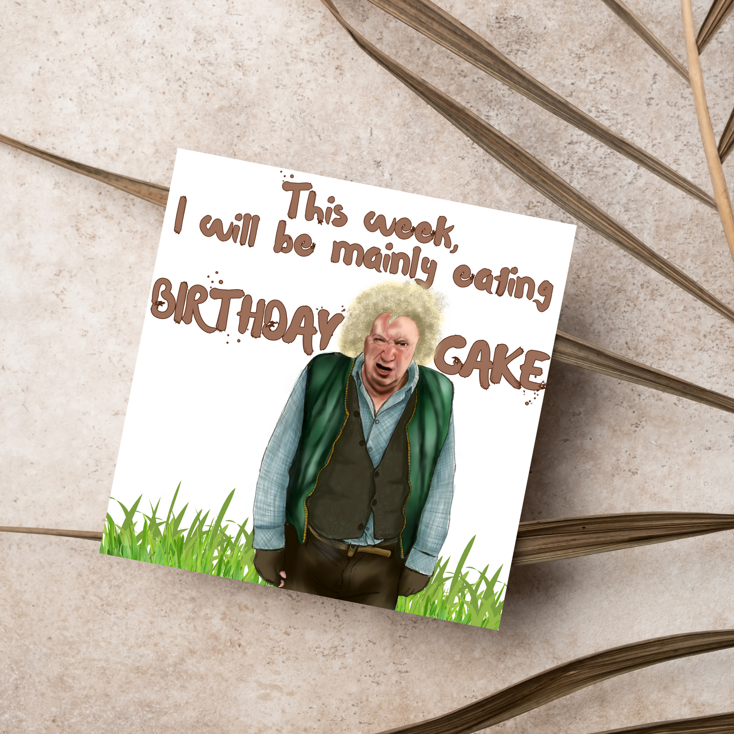 The Fast Show Birthday Card, Jessie the Farmer, This week I have been mainly