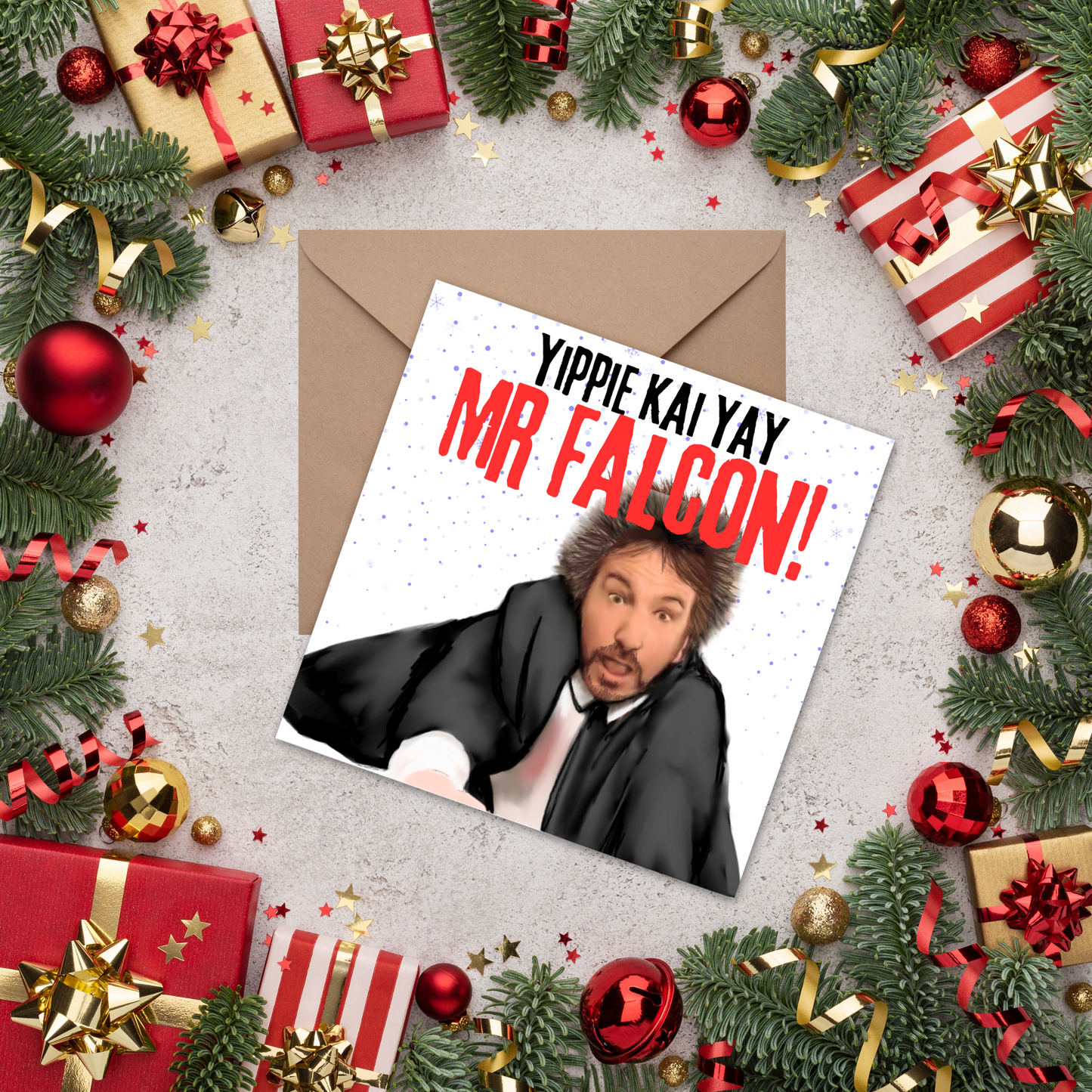 Die Hard Christmas Card, Yippee Kai Yay