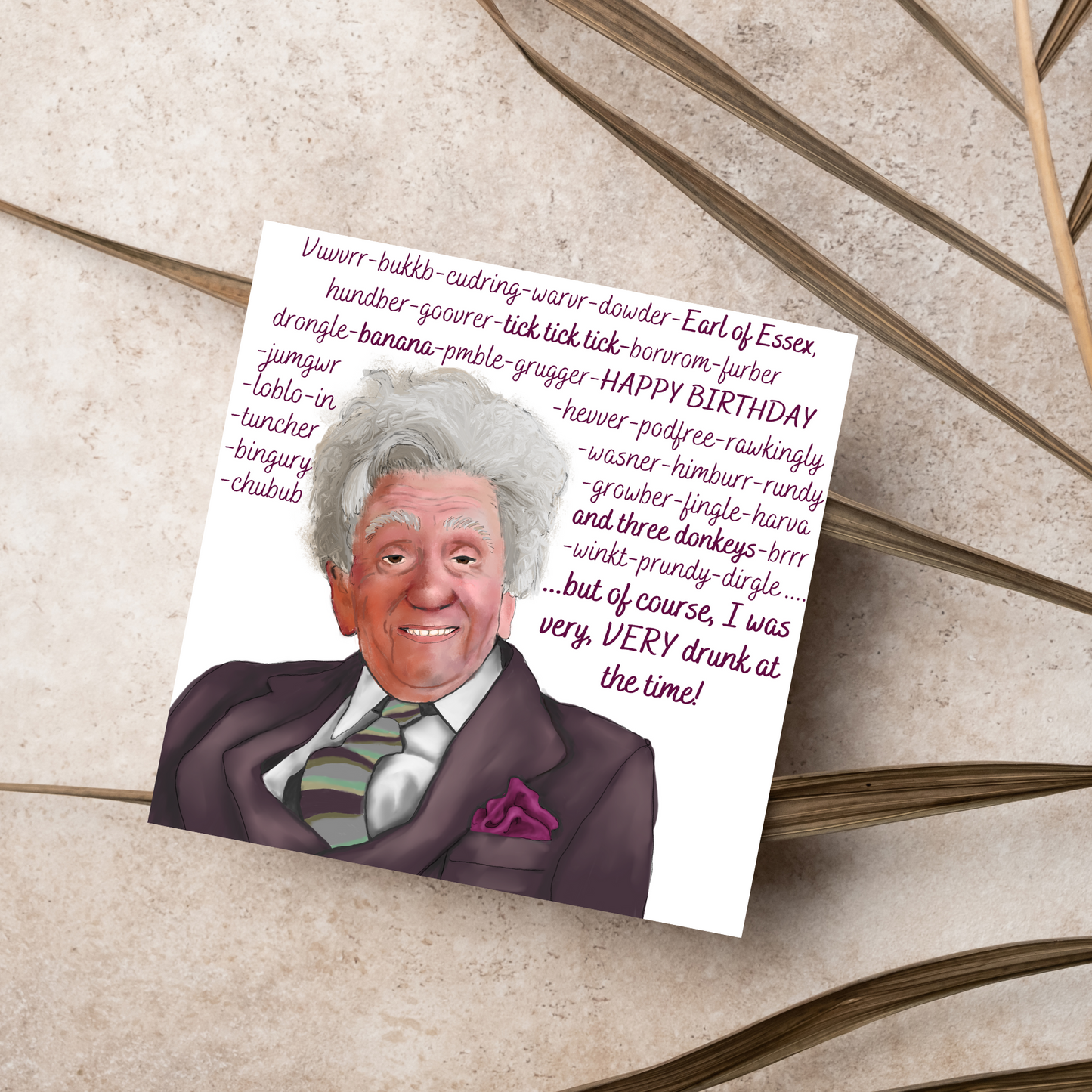 The Fast Show Birthday Card, Rowley Birkin QC, Very Drunk At The Time