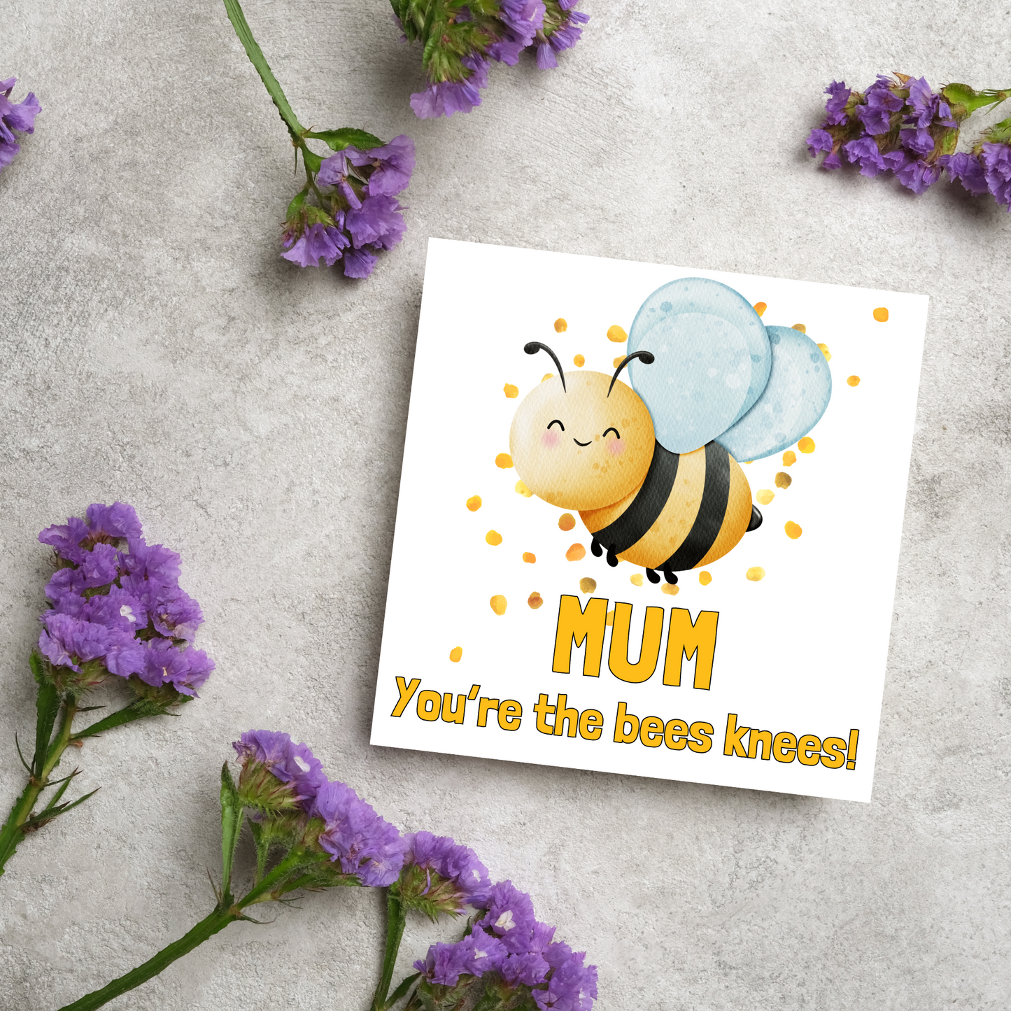 Cute Bee Mothers Day Card
