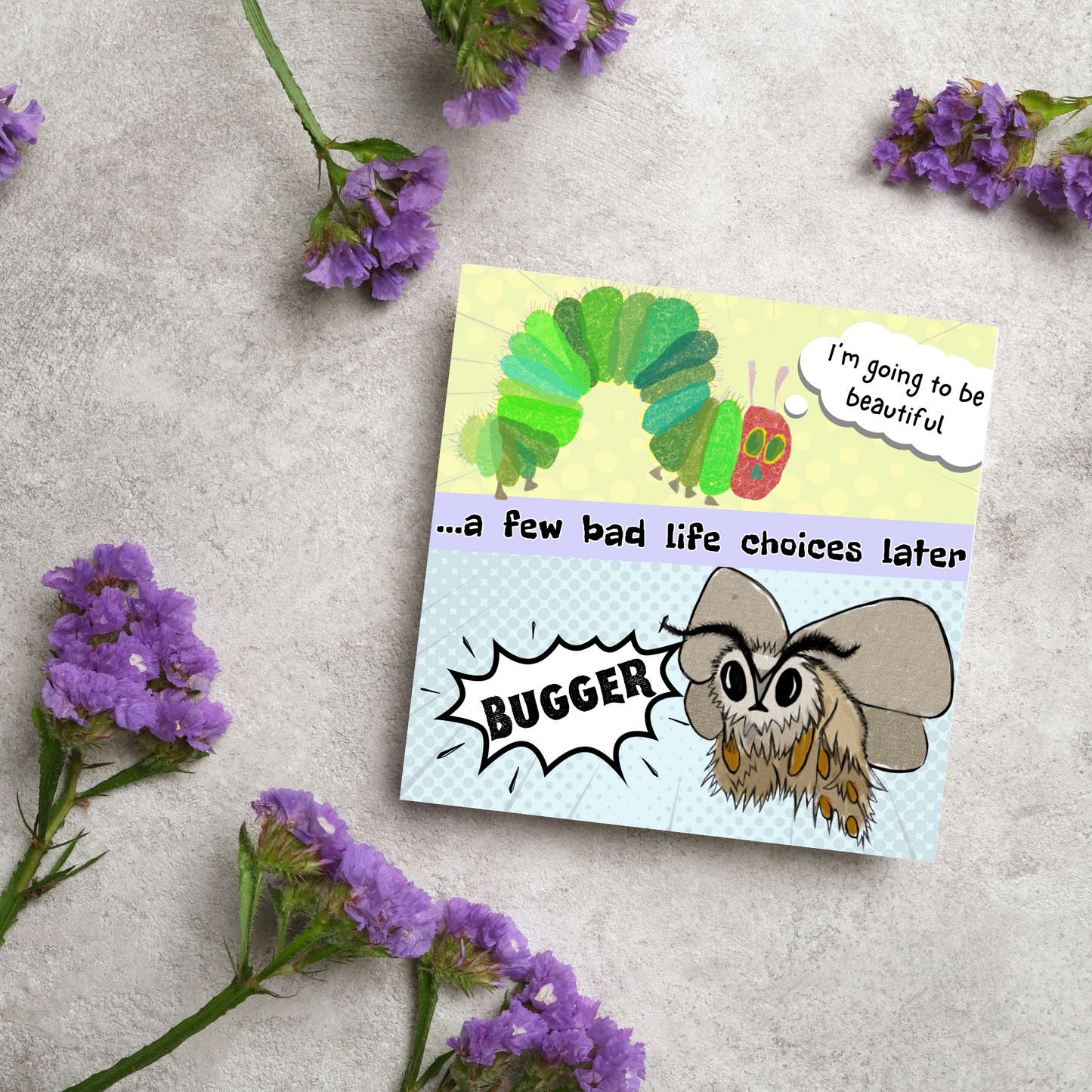 Very Hungry Caterpillar Card
