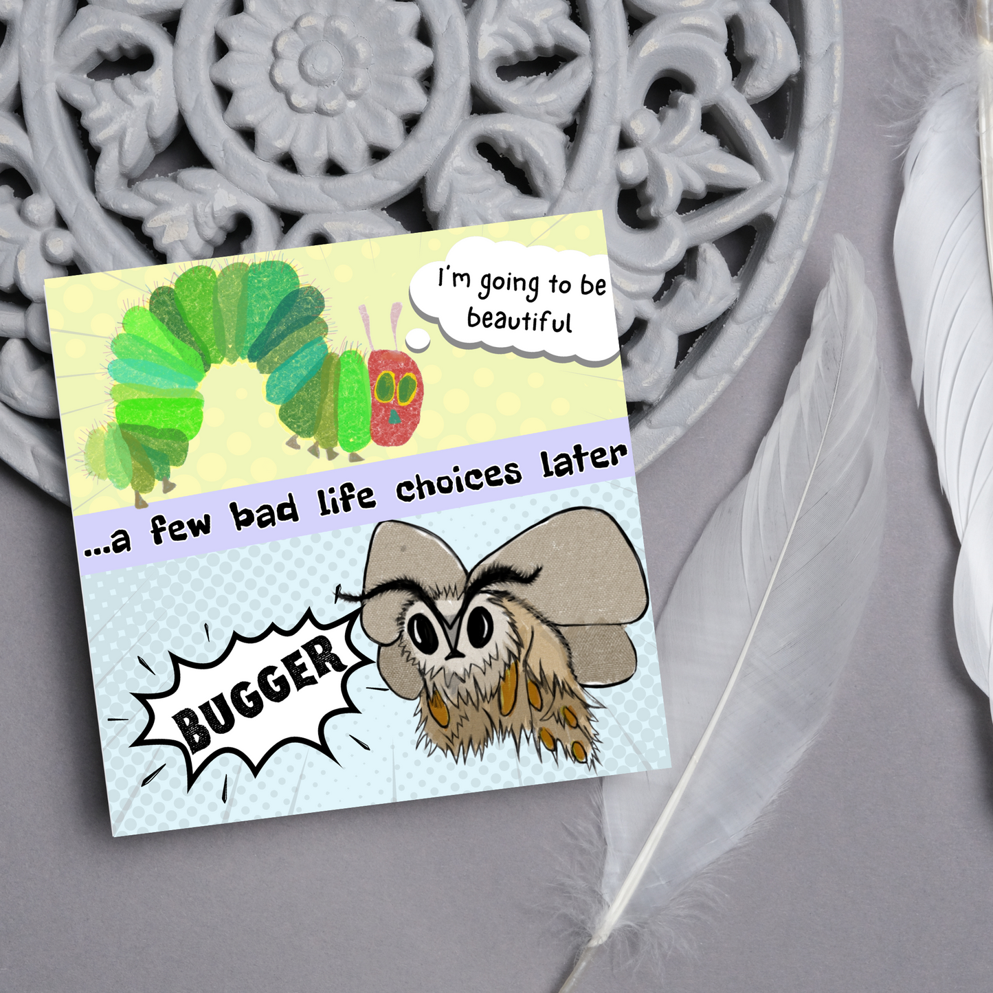 Very Hungry Caterpillar Card