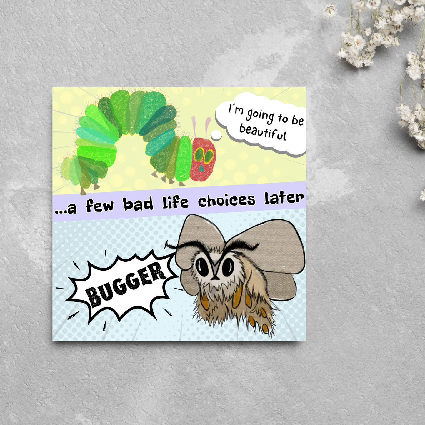 Very Hungry Caterpillar Card