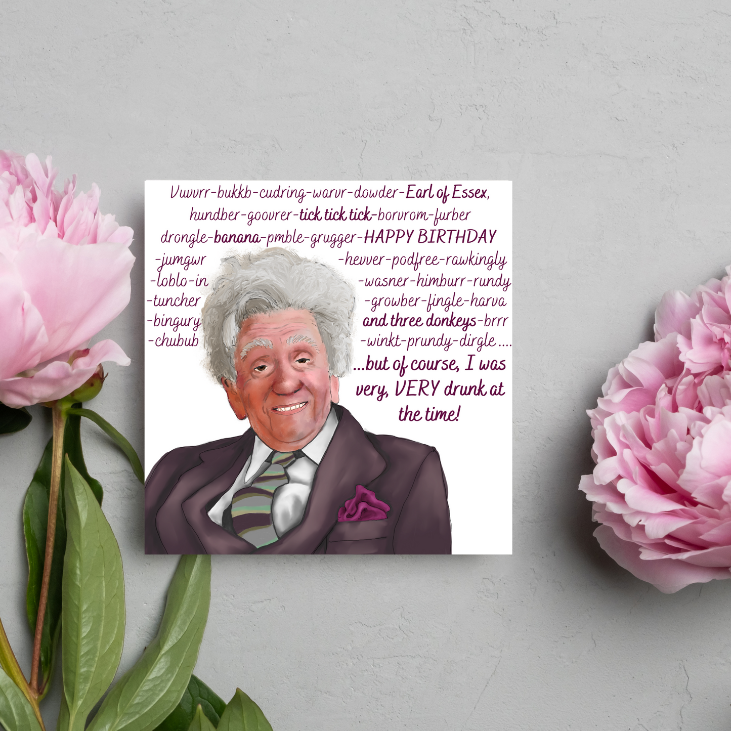 The Fast Show Birthday Card, Rowley Birkin QC, Very Drunk At The Time