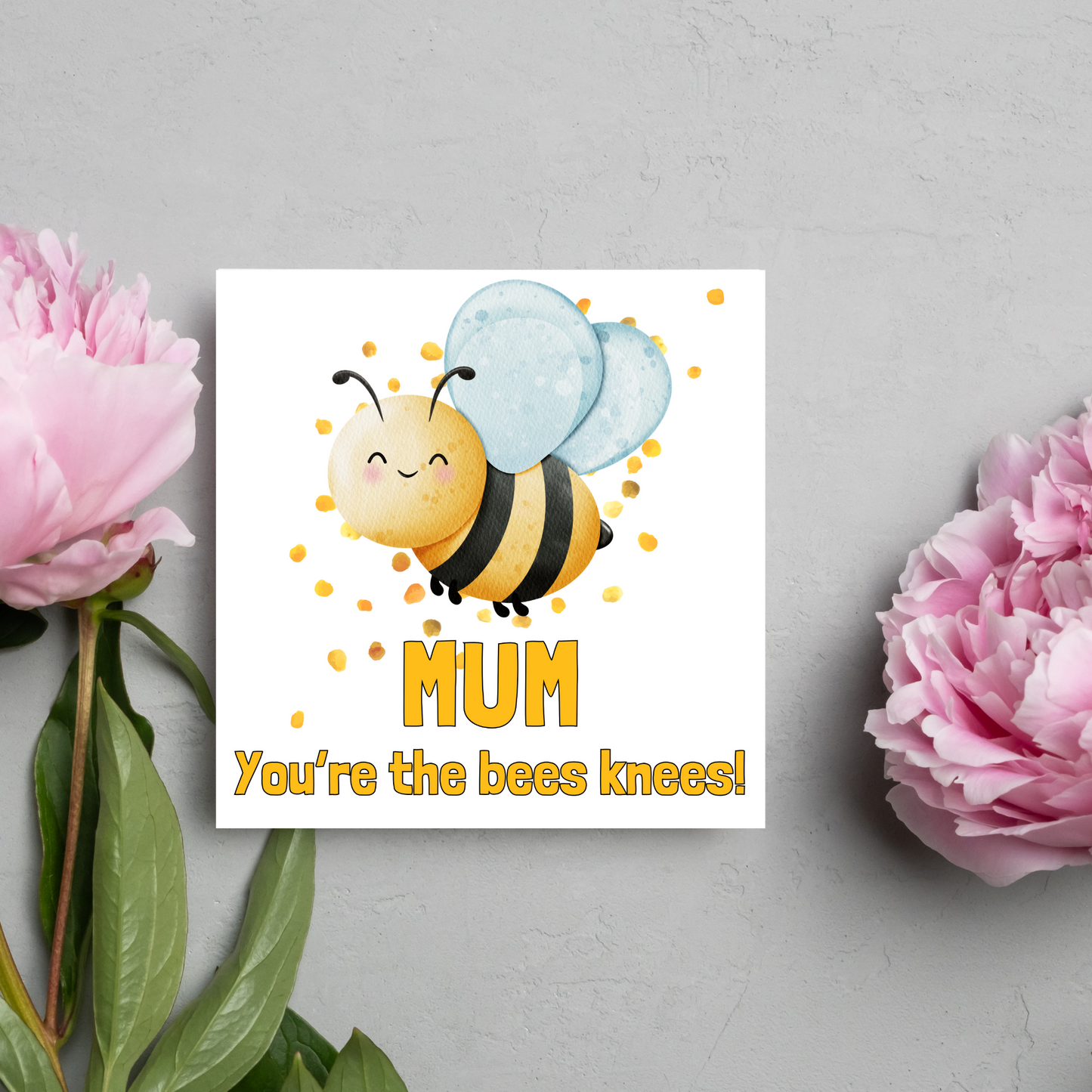Cute Bee Mothers Day Card
