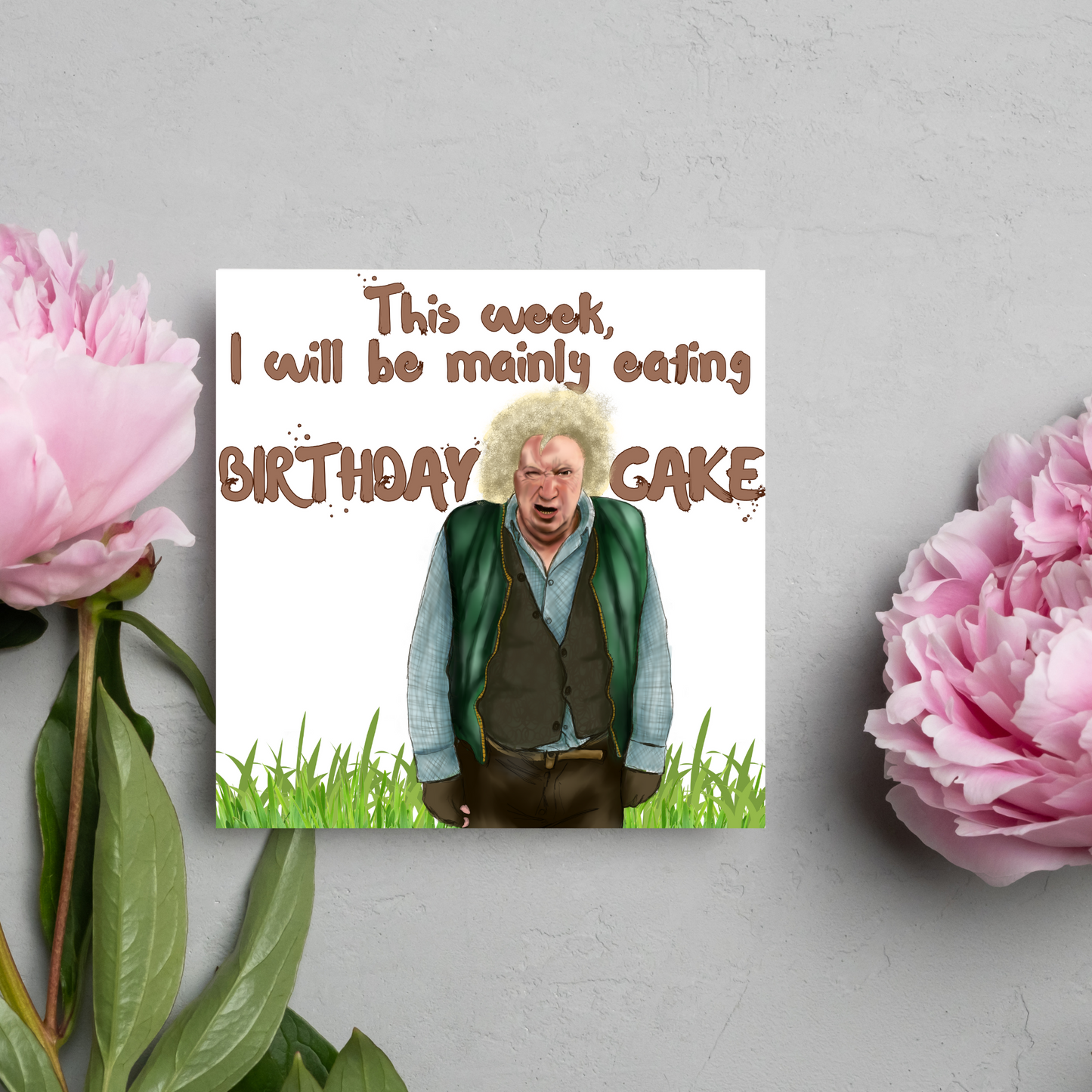 The Fast Show Birthday Card, Jessie the Farmer, This week I have been mainly