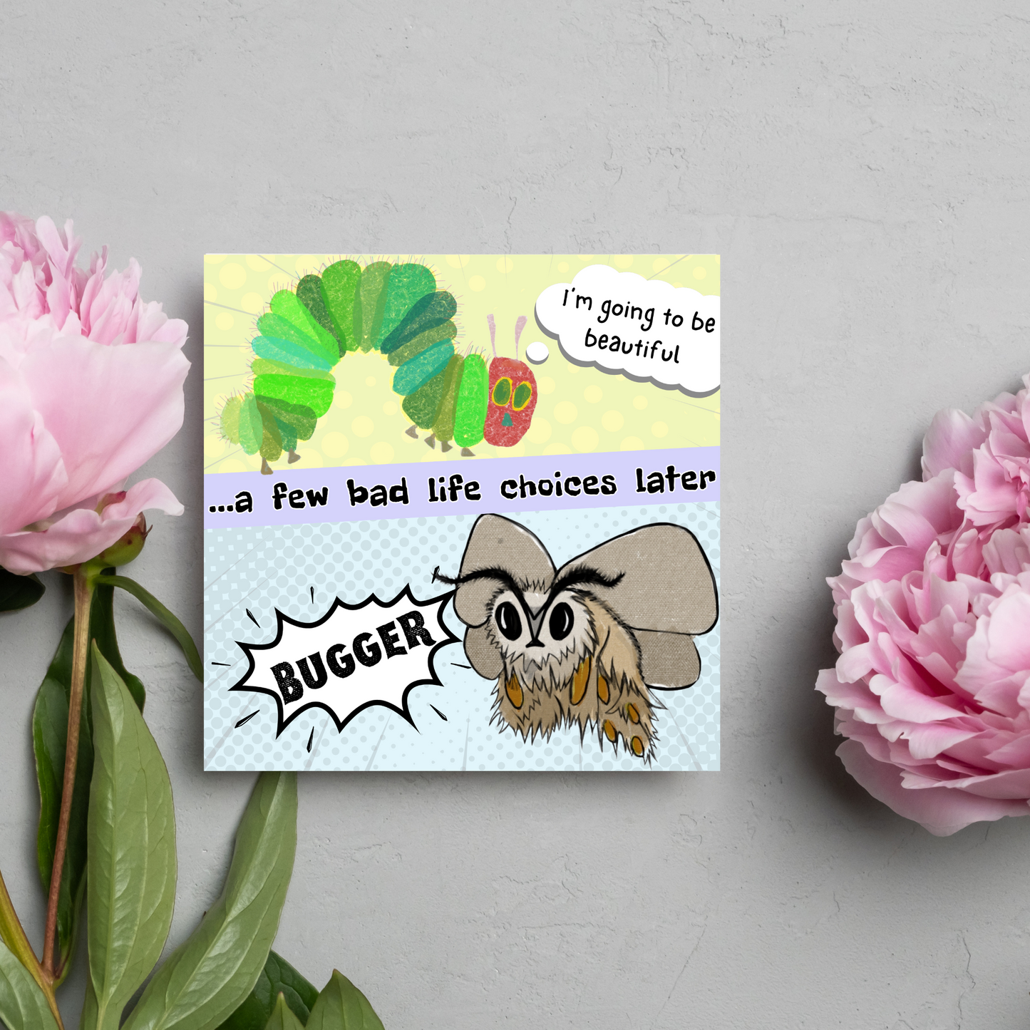 Very Hungry Caterpillar Card