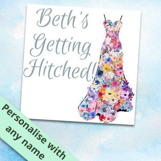 Personalised Bride to Be Card
