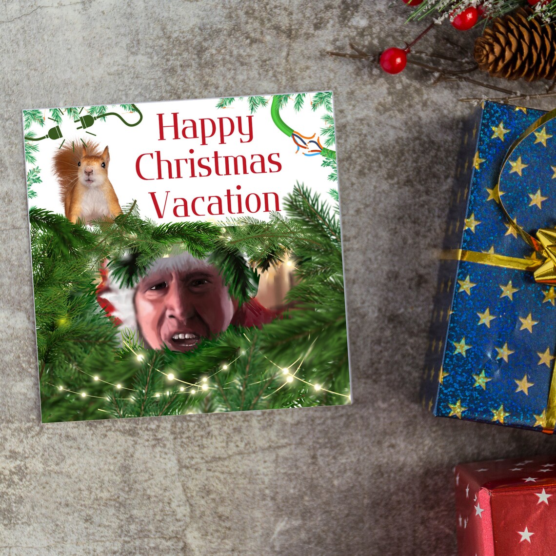 National Lampoon's Christmas Vacation Card. Christmas Card