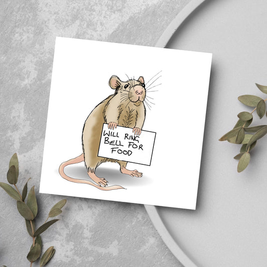 will ring bell for food drawing