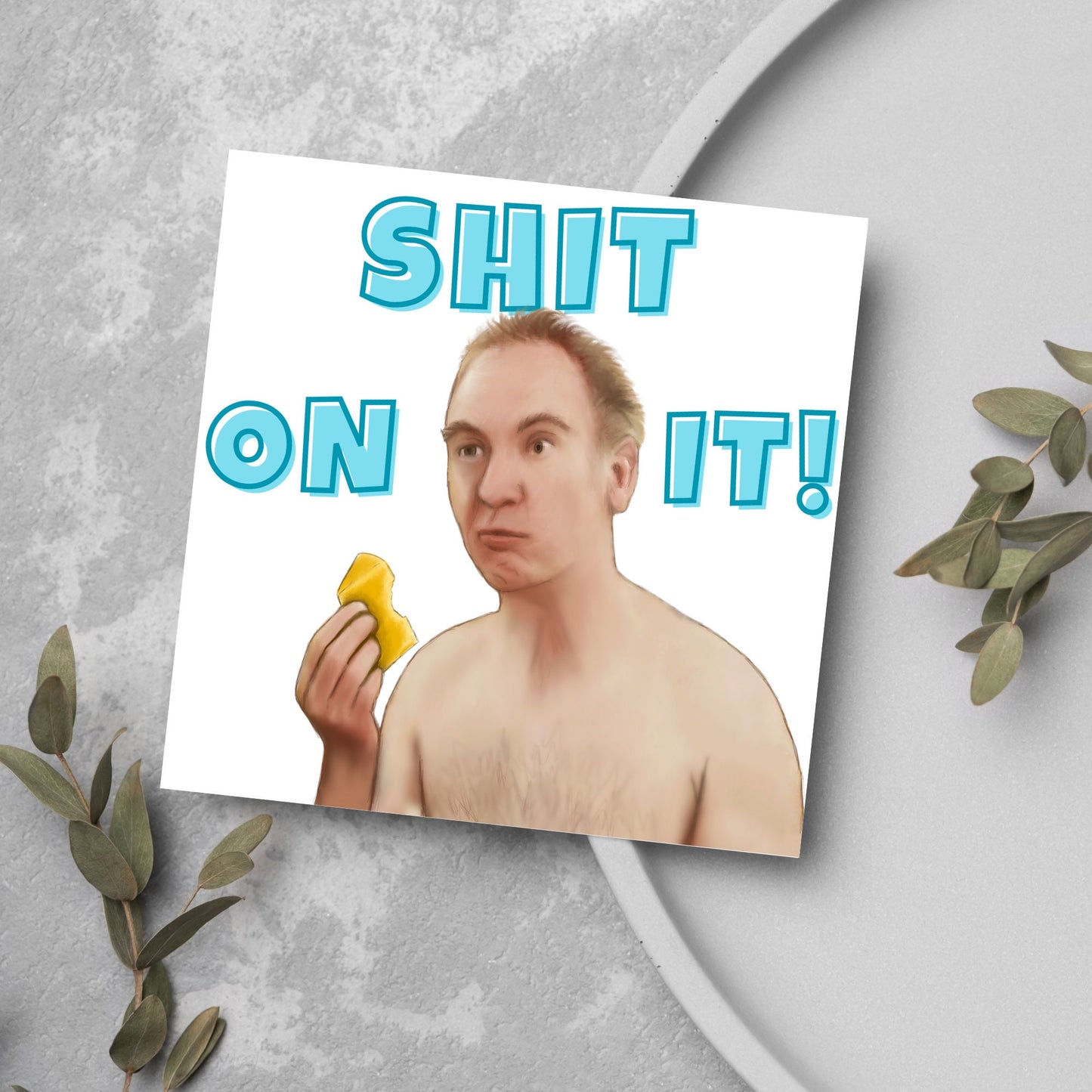 shit on it card martin goodman