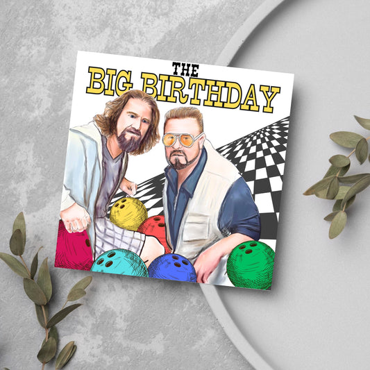 The Big Lebowski Birthday Card