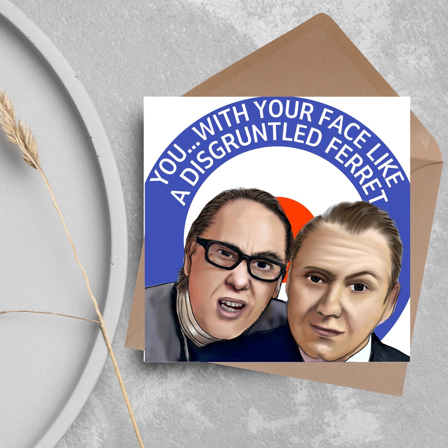 vic and bob, you with your face joke