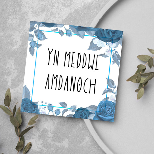 Welsh Thinking of You Card