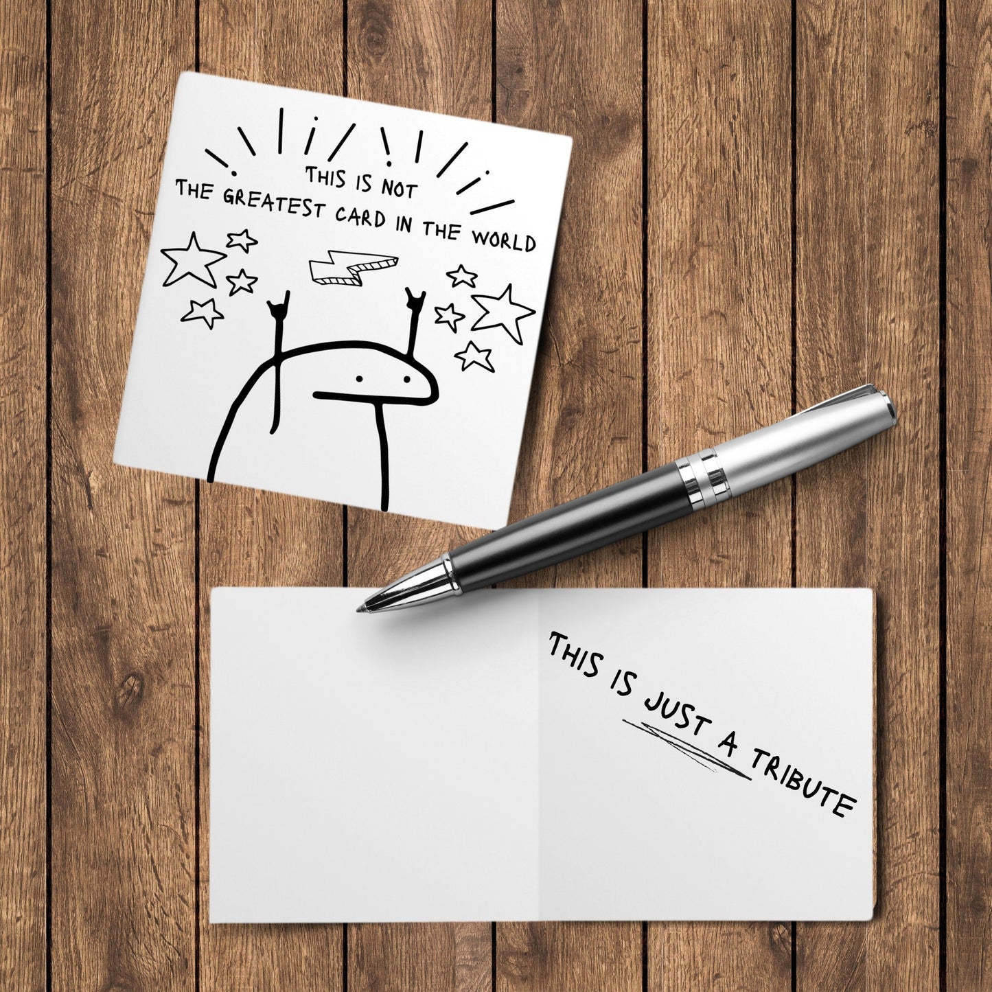 Tenacious D This is just a Tribute Card