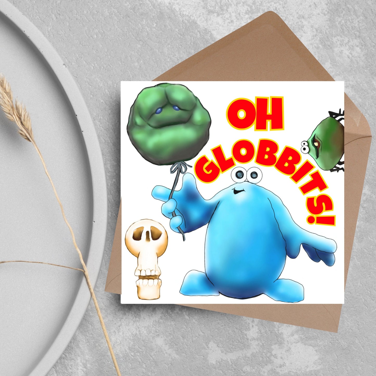 Trap Door Birthday card