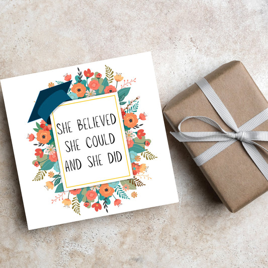 University Graduation Congratulations Card