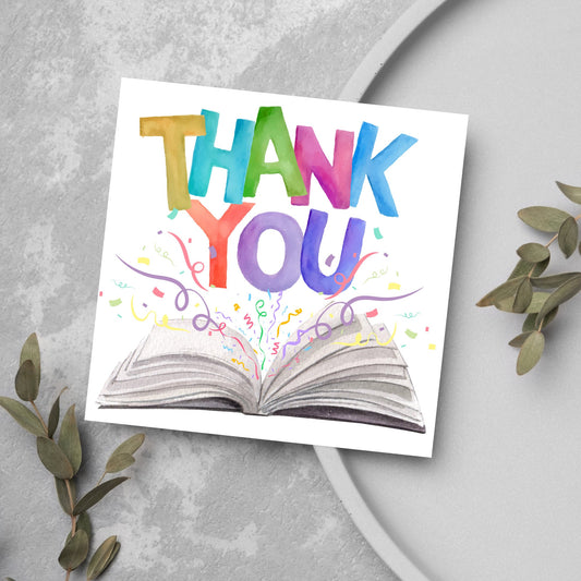 Thank You Teacher Card