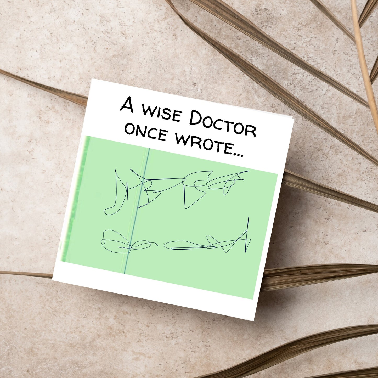 New Doctor Card, Junior Doctor Card, Doctor Graduation Card, PhD acceptance Card, Funny Card for New Doctor, Doctors Handwriting Card