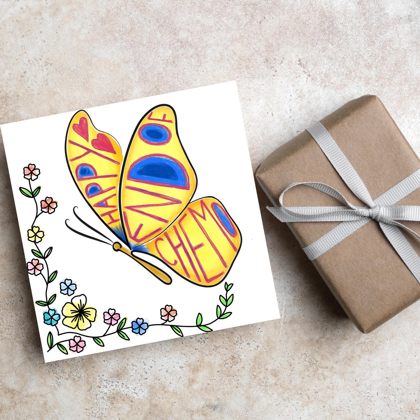 Happy End of Chemo Card for Cancer Patients, End Of Chemotherapy, Well Done, End of Treatment, Recovery Card, Finished Treatment Card