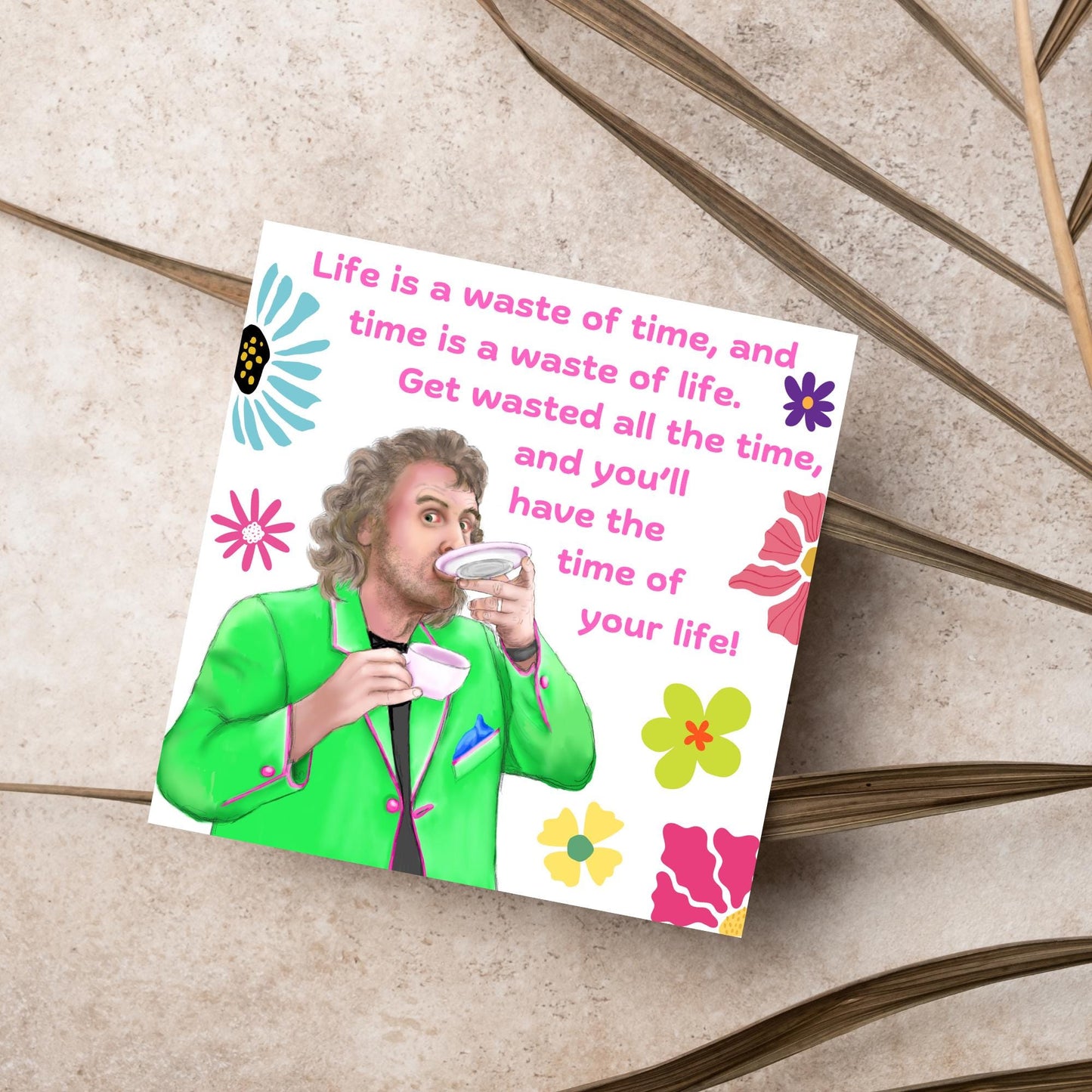 Billy Connolly Card Birthday Card, Funny Card for Him, Card for Her, Birthday Card, Friendship Card, Card For Dad