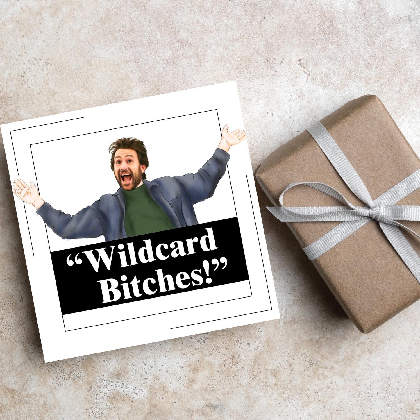 Its Always Sunny in Philidelphia Birthday Card, Charlie Its Always Sunny Card, Funny Birthday Card Wildcard, Charlie Day Card