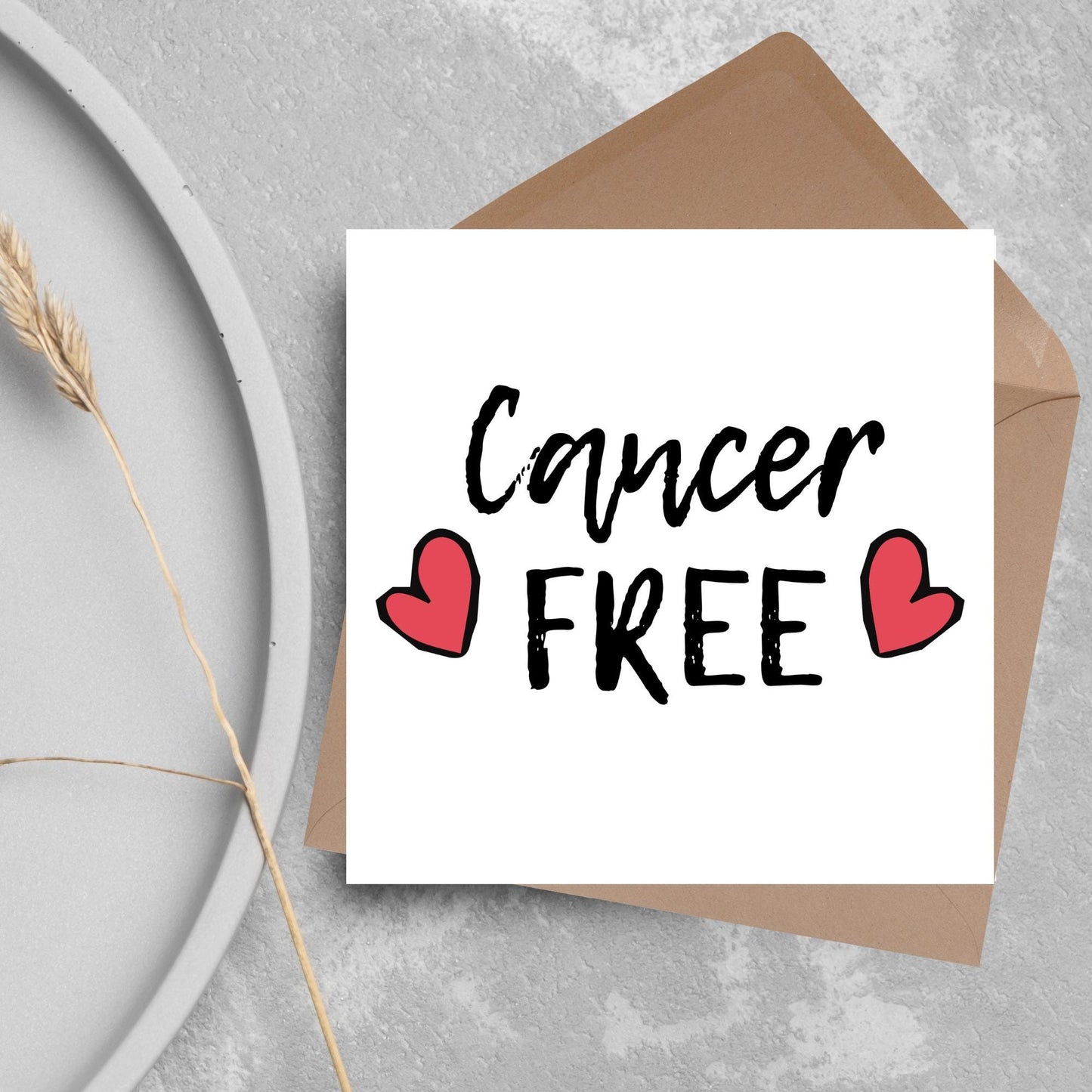 Card for Cancer Patients, End of Radiotherapy, End Of Chemotherapy, Well Done, Remision Card, Recovery Card, Finished Treatment Card