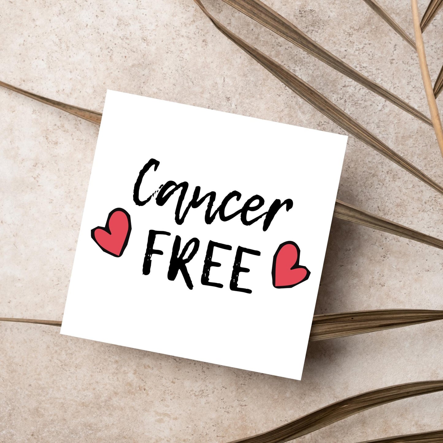 Card for Cancer Patients, End of Radiotherapy, End Of Chemotherapy, Well Done, Remision Card, Recovery Card, Finished Treatment Card