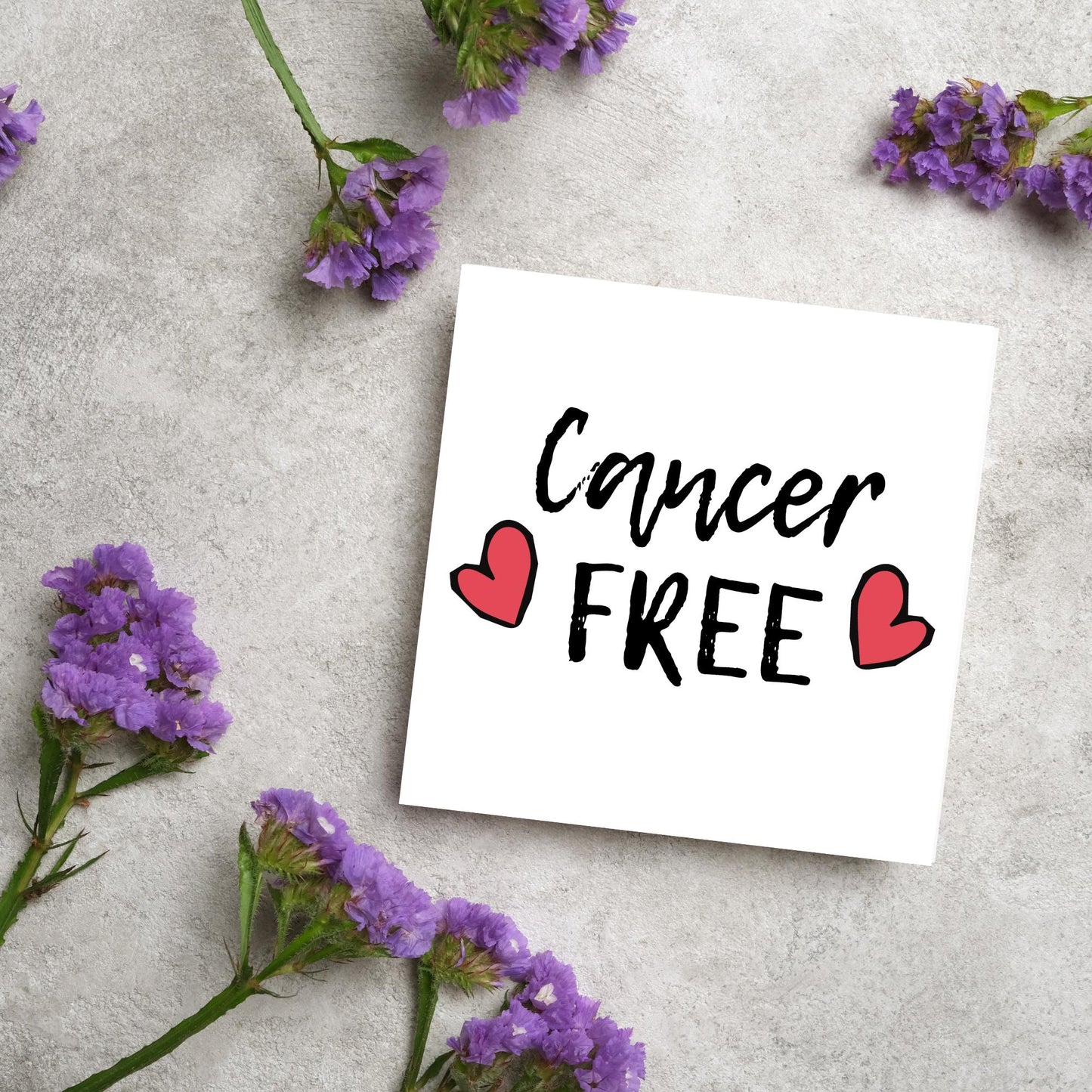 Card for Cancer Patients, End of Radiotherapy, End Of Chemotherapy, Well Done, Remision Card, Recovery Card, Finished Treatment Card