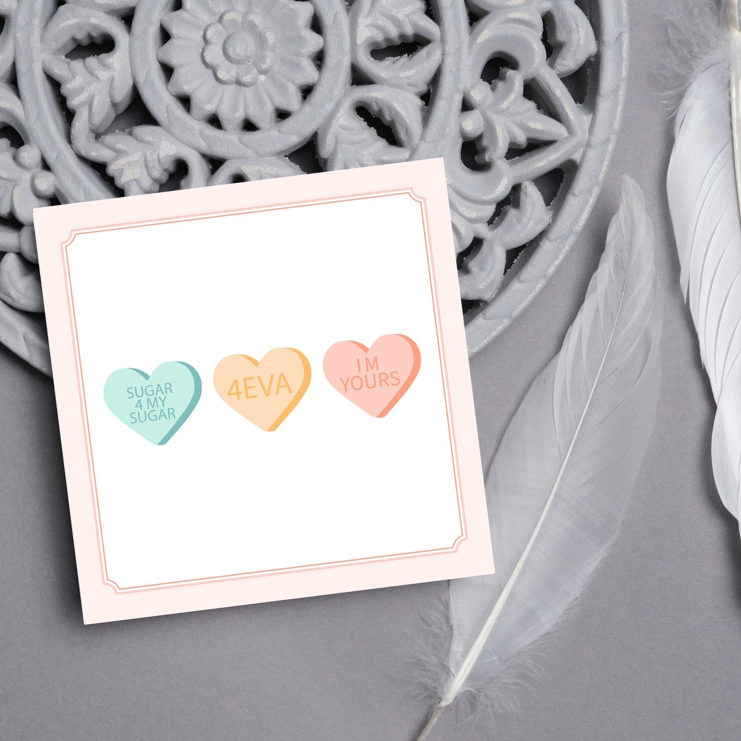 Anniversary Card, Love Hearts, Card for Him, Card for Her, Hearts Card, Card for Wife, Anniversary Card, Free Personalisation Available