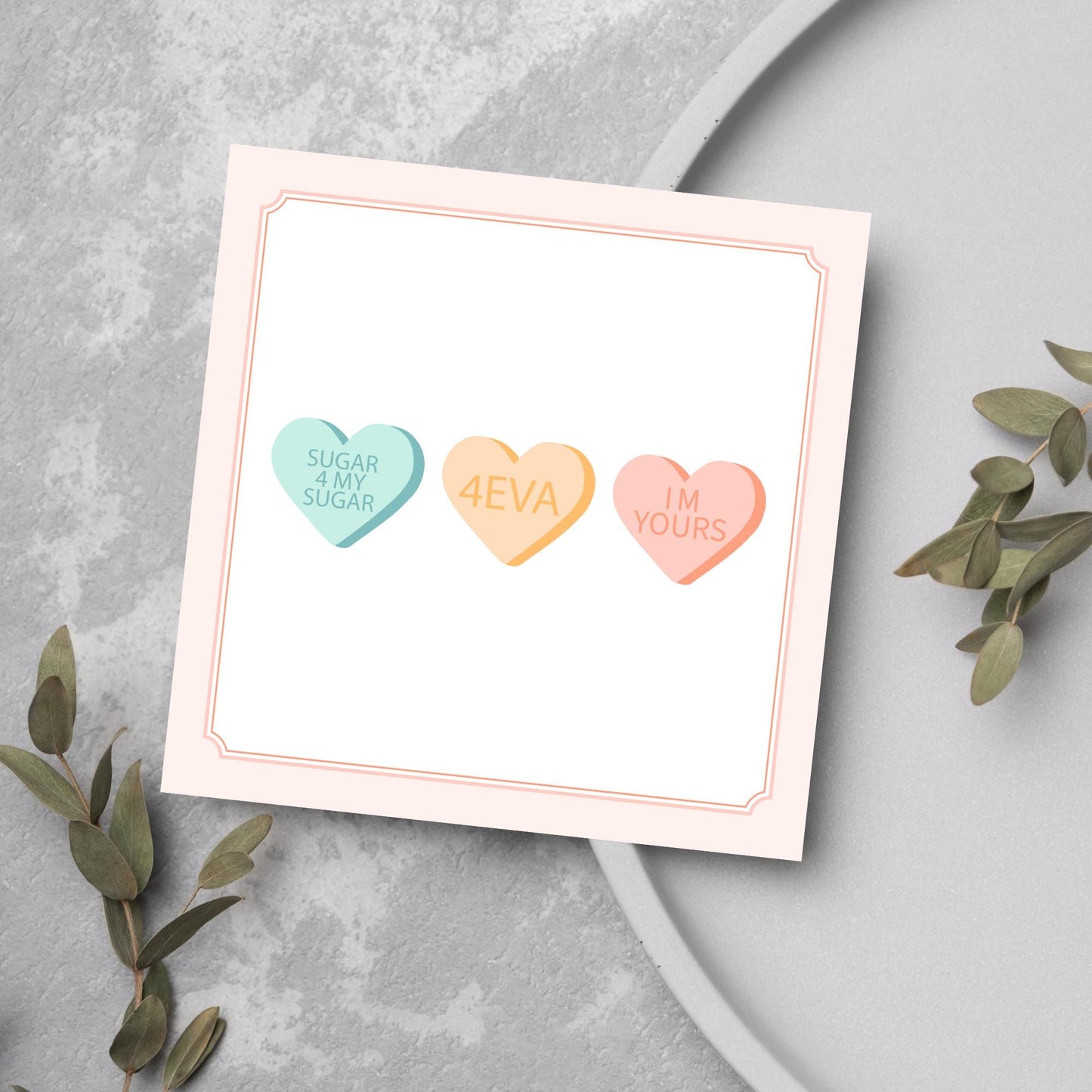 Anniversary Card, Love Hearts, Card for Him, Card for Her, Hearts Card, Card for Wife, Anniversary Card, Free Personalisation Available