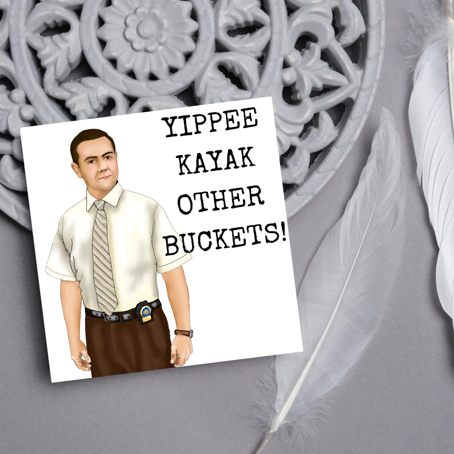 Brooklyn 99 Birthday Card, Charles Boyle Birthday, Funny Birthday Card for Friend, Brooklyn Nine Nine, Police Show Card