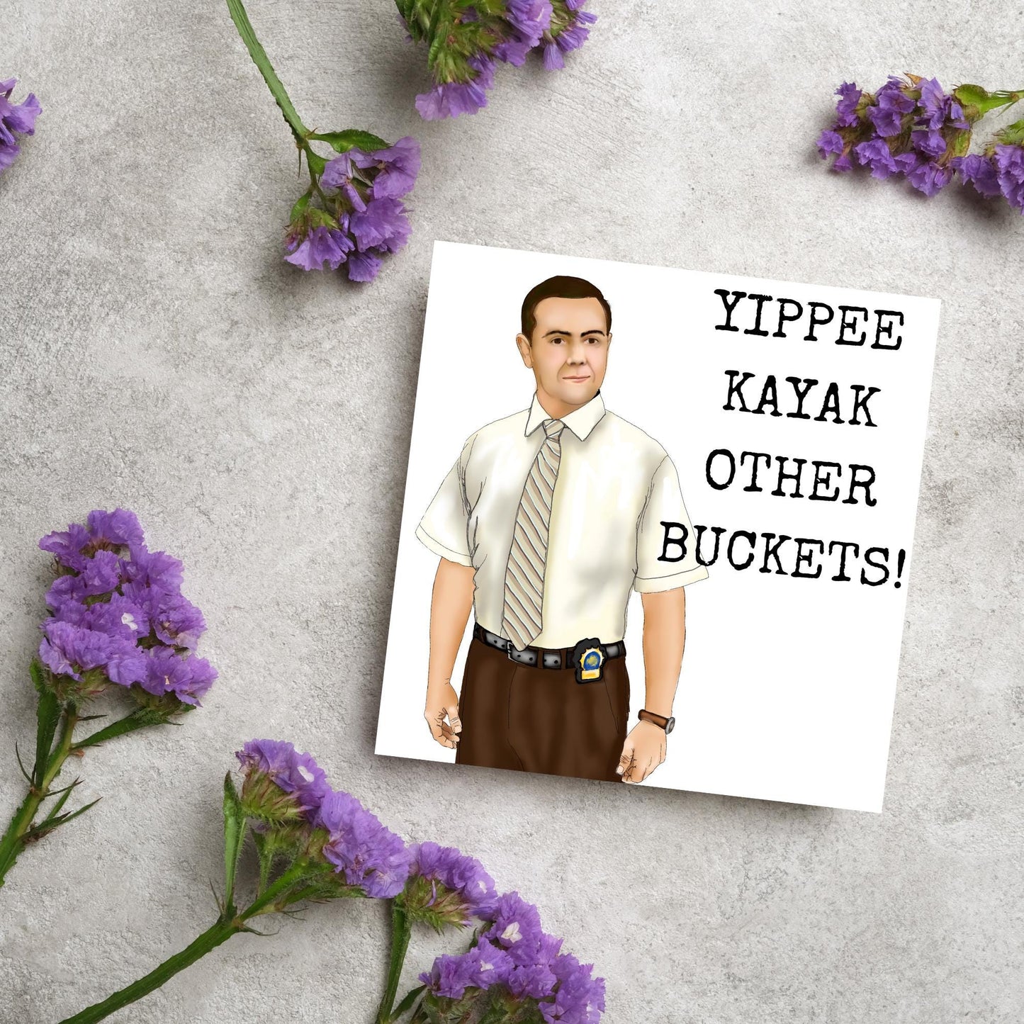 Brooklyn 99 Birthday Card, Charles Boyle Birthday, Funny Birthday Card for Friend, Brooklyn Nine Nine, Police Show Card