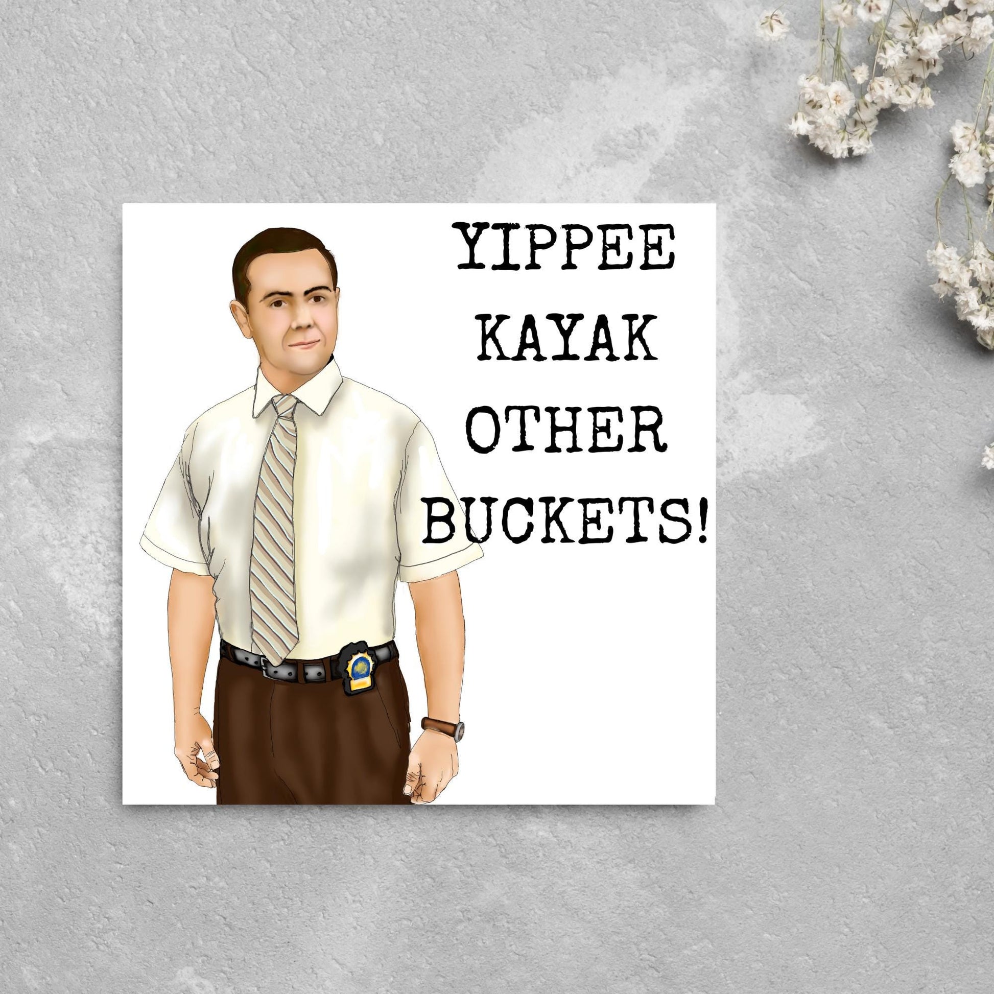 Brooklyn 99 Birthday Card, Charles Boyle Birthday, Funny Birthday Card for Friend, Brooklyn Nine Nine, Police Show Card