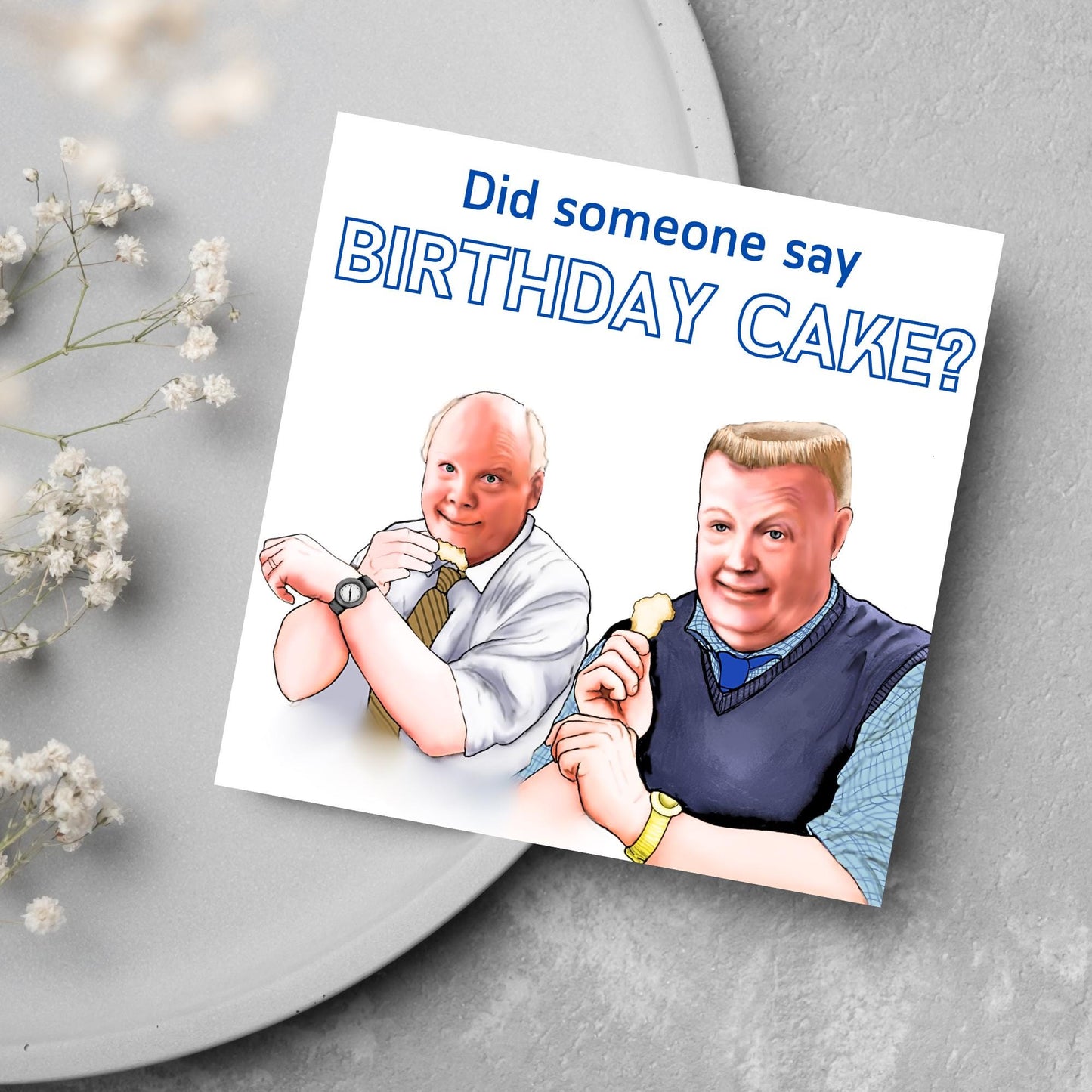 Brooklyn 99 Birthday Card, Hitchcock and Scully, Funny Birthday Card for Friend, Brooklyn Nine Nine, Police Show Card