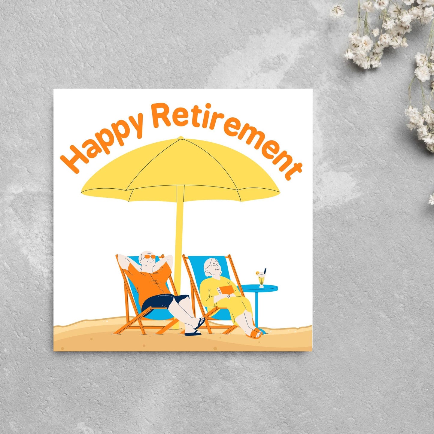 Retirement Card, Good Luck Card, Best of Luck Card, Work Leaving Card, Card for Retirement, Happy Retirement, For Him, For Her