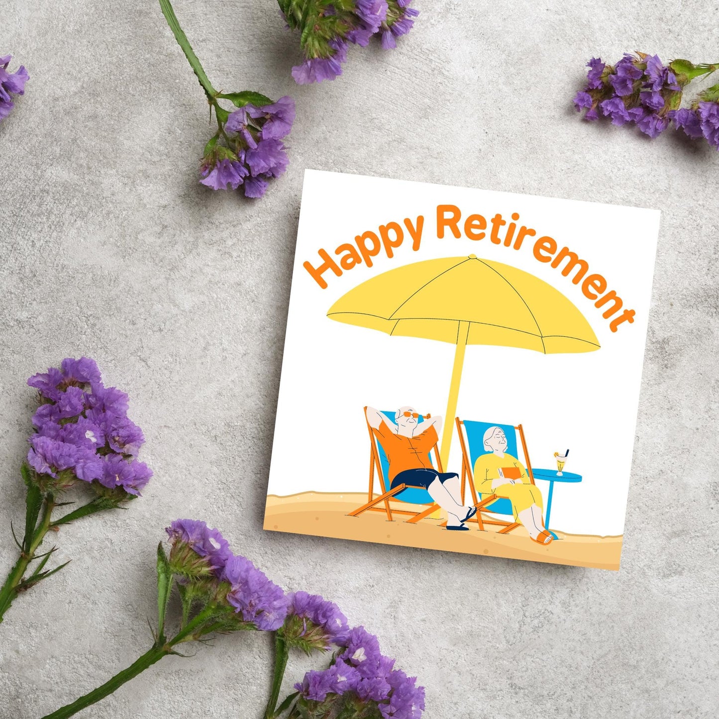Retirement Card, Good Luck Card, Best of Luck Card, Work Leaving Card, Card for Retirement, Happy Retirement, For Him, For Her