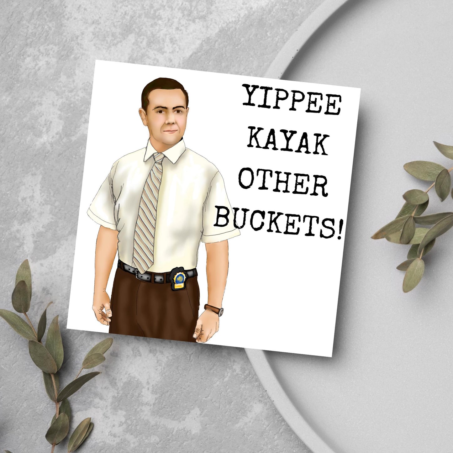 Brooklyn 99 Birthday Card, Charles Boyle Birthday, Funny Birthday Card for Friend, Brooklyn Nine Nine, Police Show Card