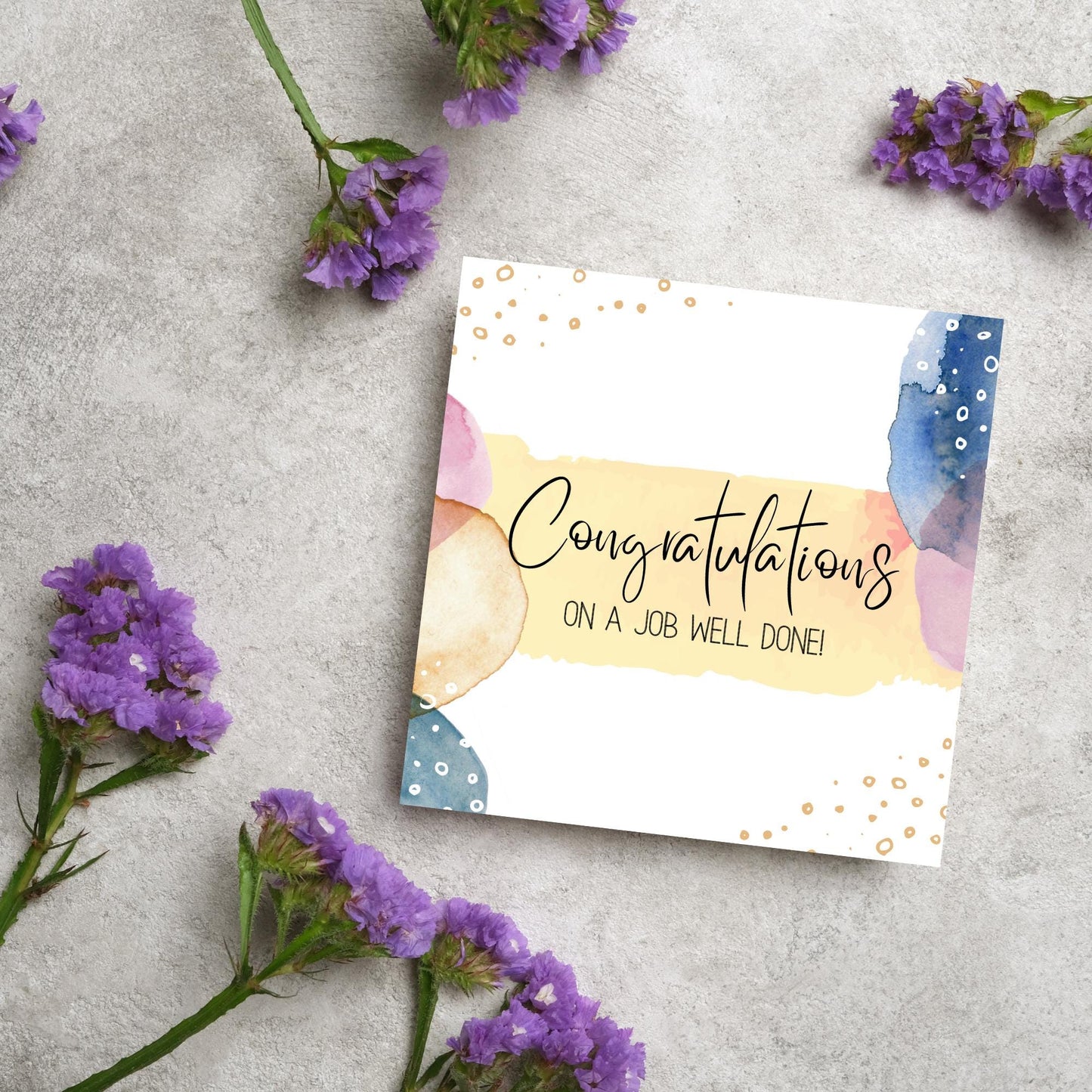 Well Done Card, Congratulations Card for Man, Card for Son, Card for Brother, Card for Husband, Mens Congratulations Card, New Job Card