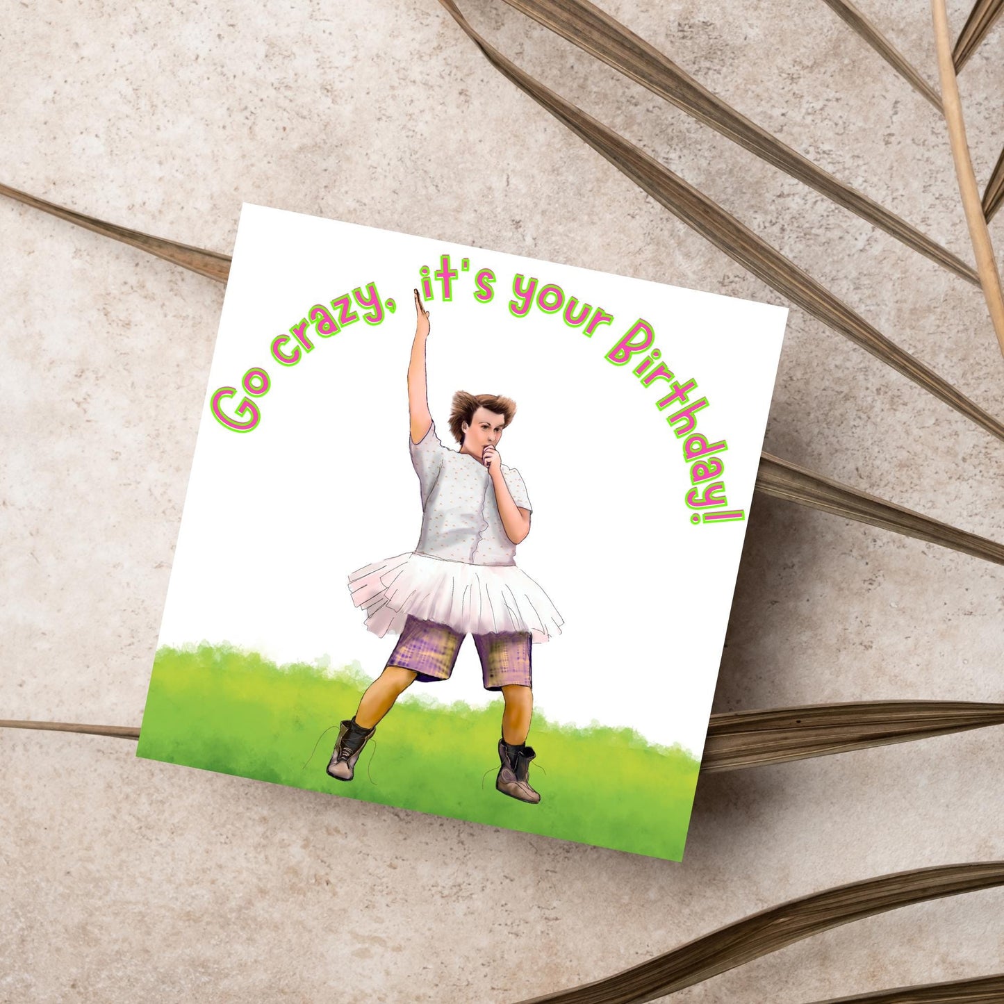 Funny Ace Ventura Birthday Card, Jim Carrey Greetings Card, Ace Ventura Pet Detective, Birthday Card for Brother, For Friend, Movie Card