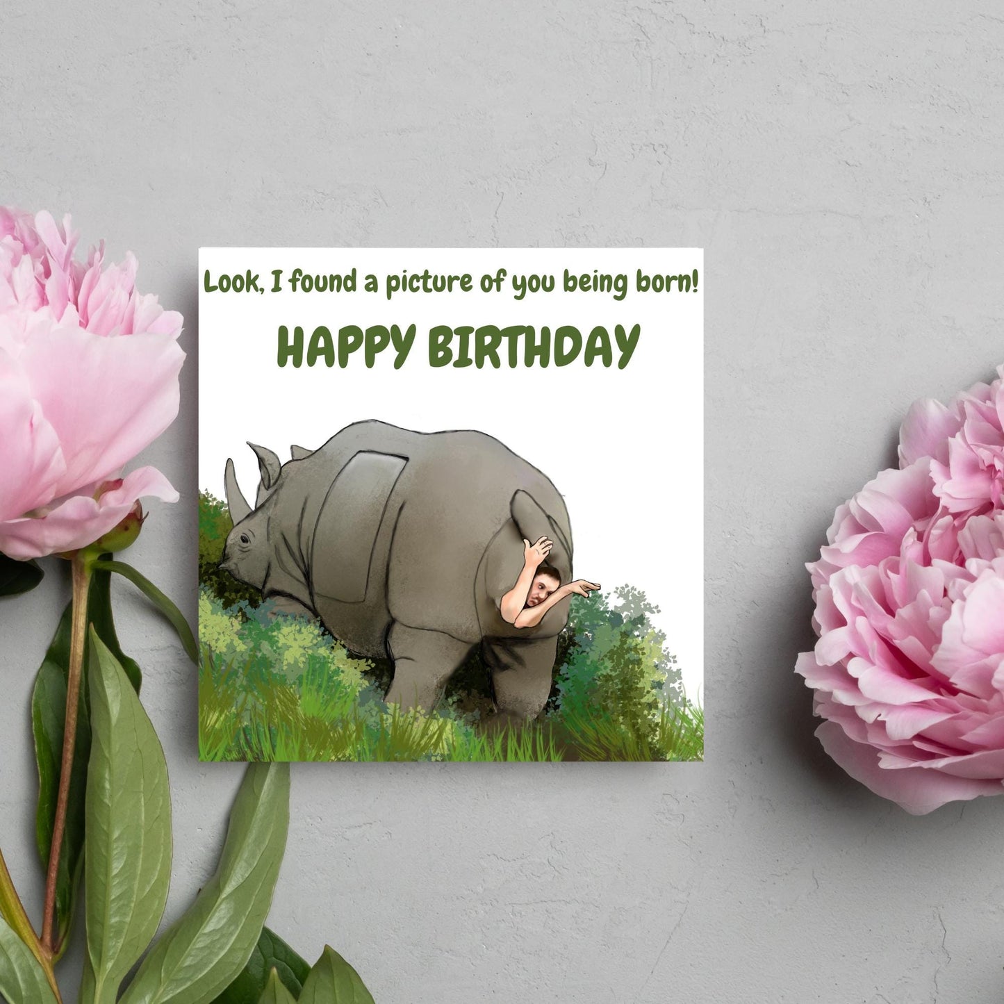 Funny Ace Ventura Birthday Card, Jim Carrey Greetings Card, Ace Ventura Pet Detective, Rude Card for Brother, For Friend, Movie Card