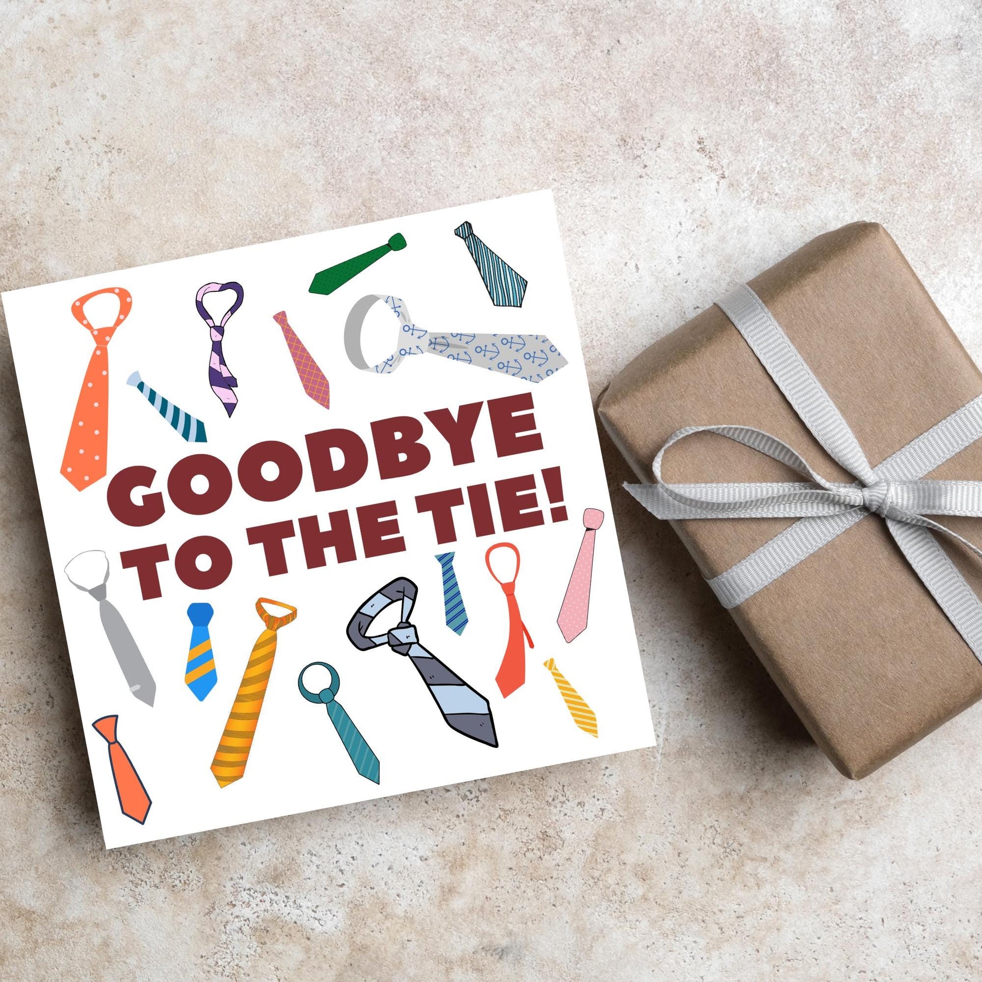 Mens Retirement Card, Leaving Card for Him, Congratulations Card, Retired Card, Retiring, We'll Miss You Card, Teacher Retirement,