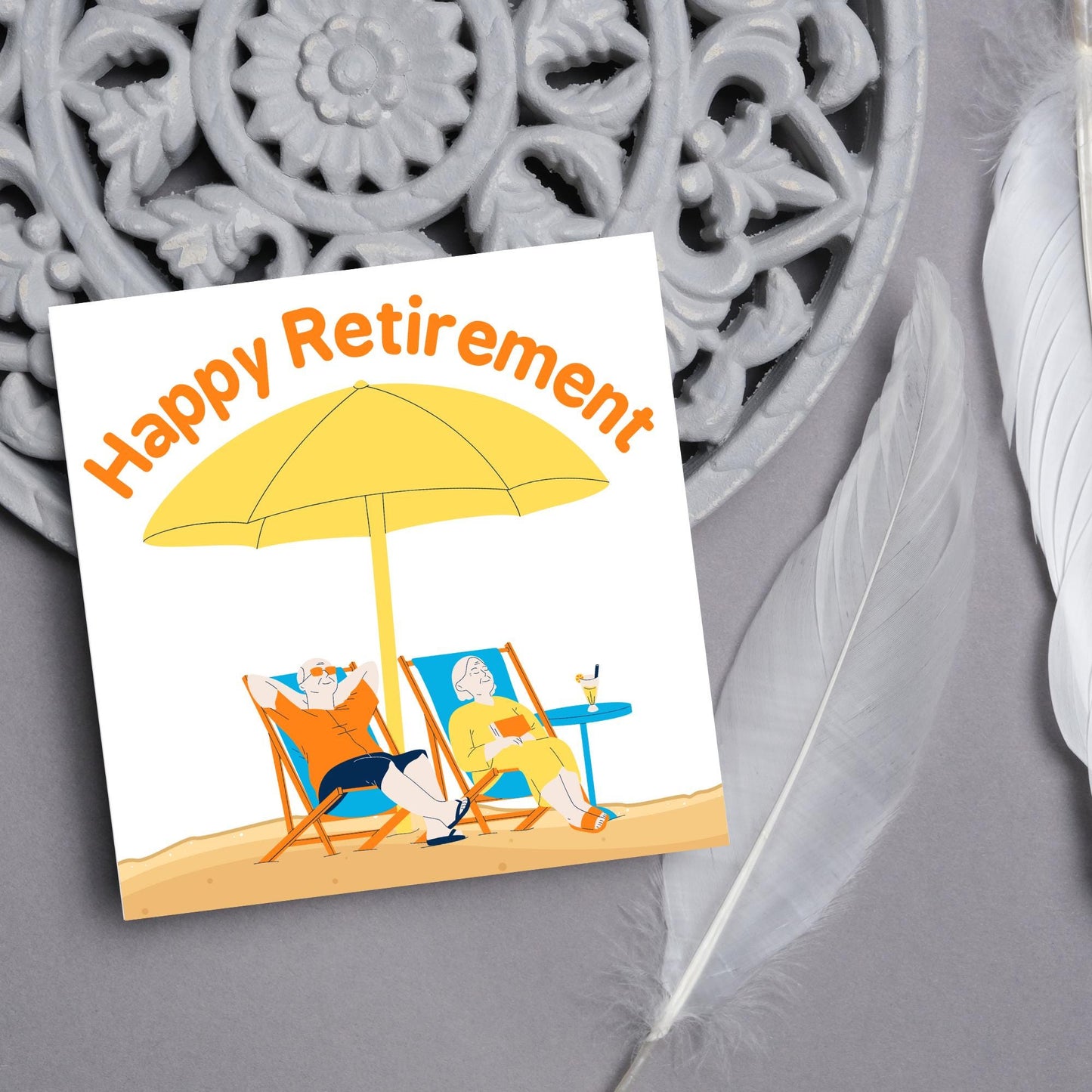 Retirement Card, Good Luck Card, Best of Luck Card, Work Leaving Card, Card for Retirement, Happy Retirement, For Him, For Her